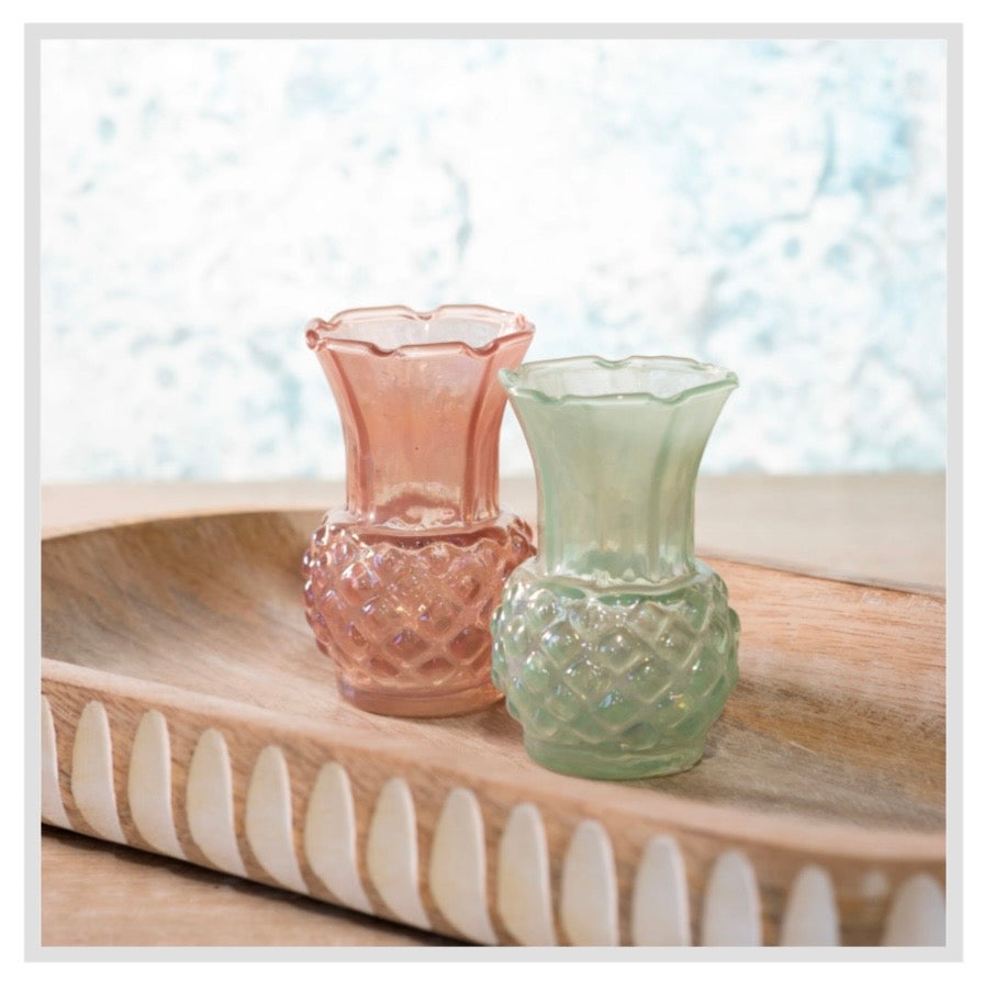 Vintage Glass Bud Vase