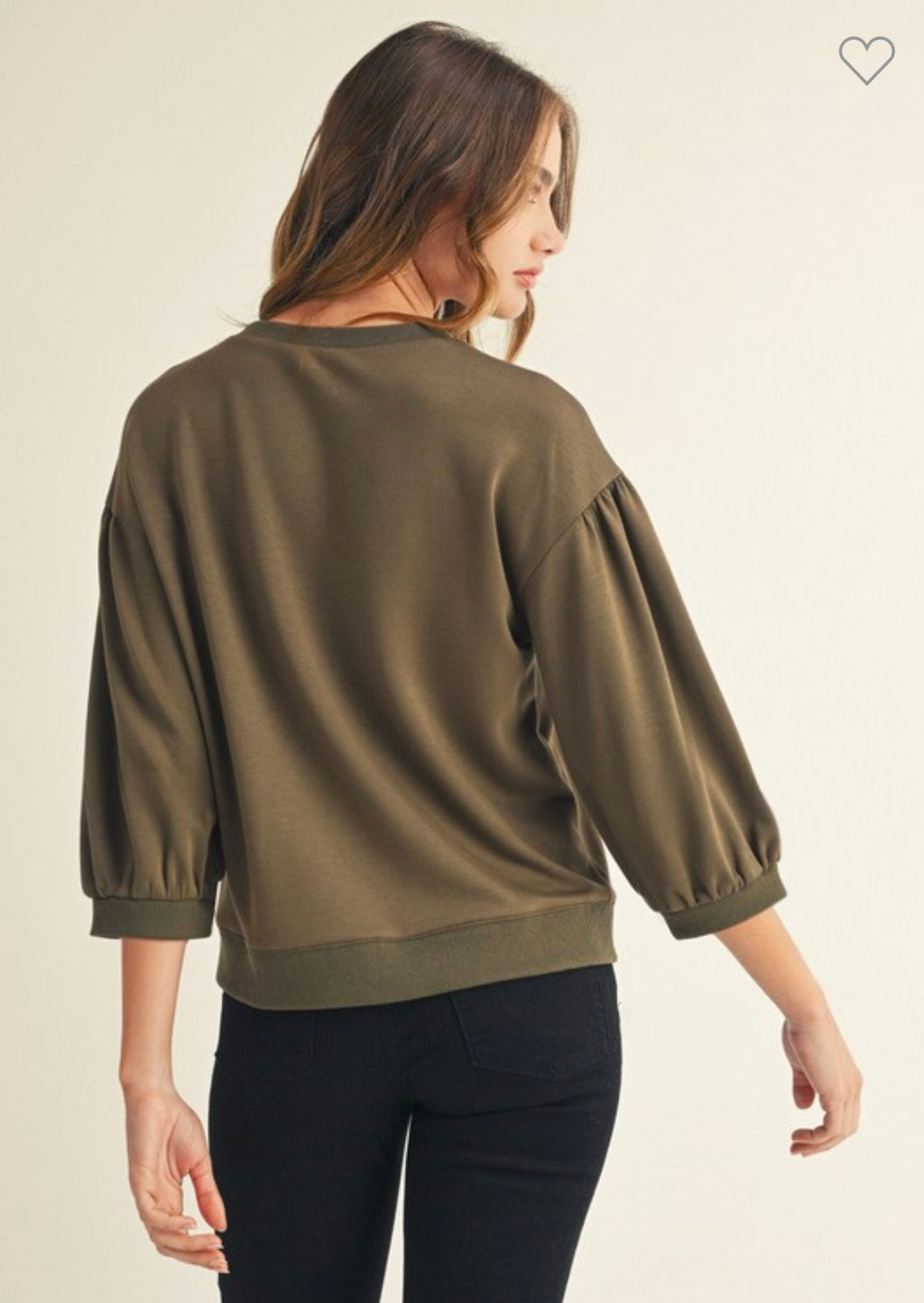 Solid sweatshirts top