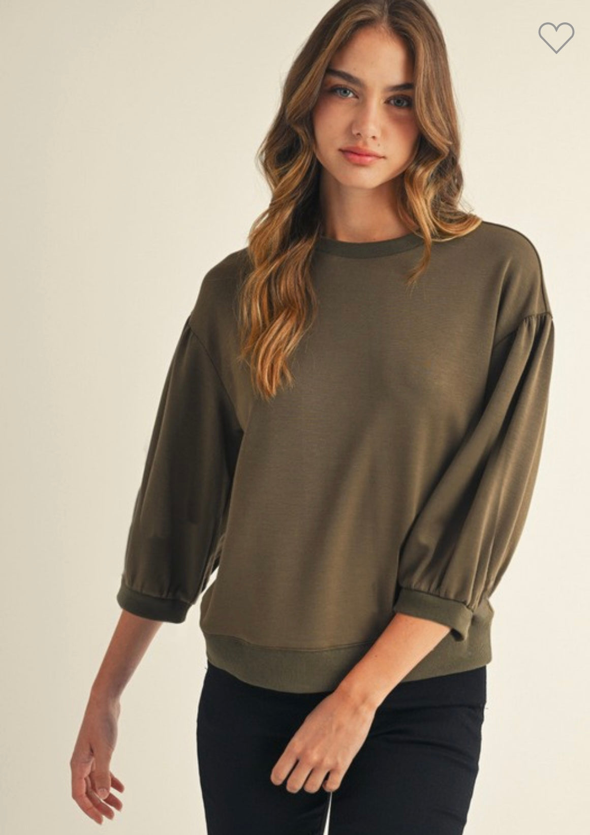 Solid sweatshirts top