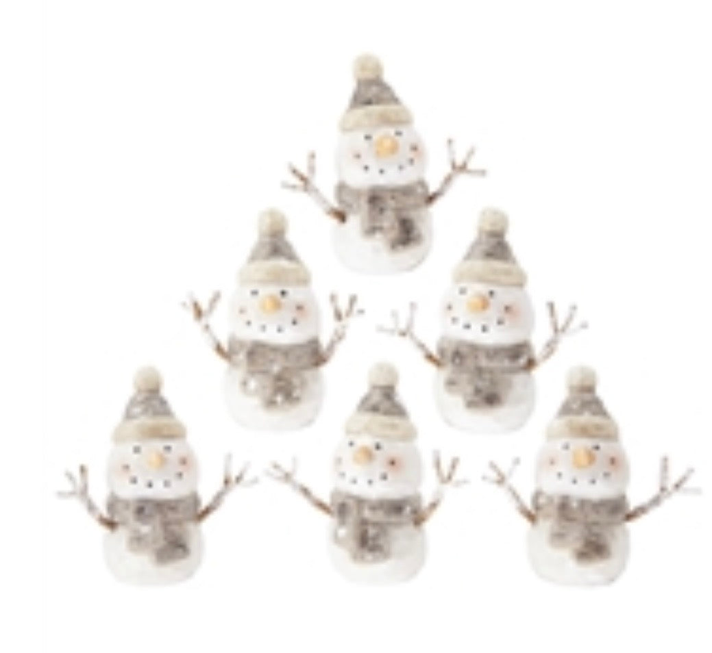 Small Birch Snowman