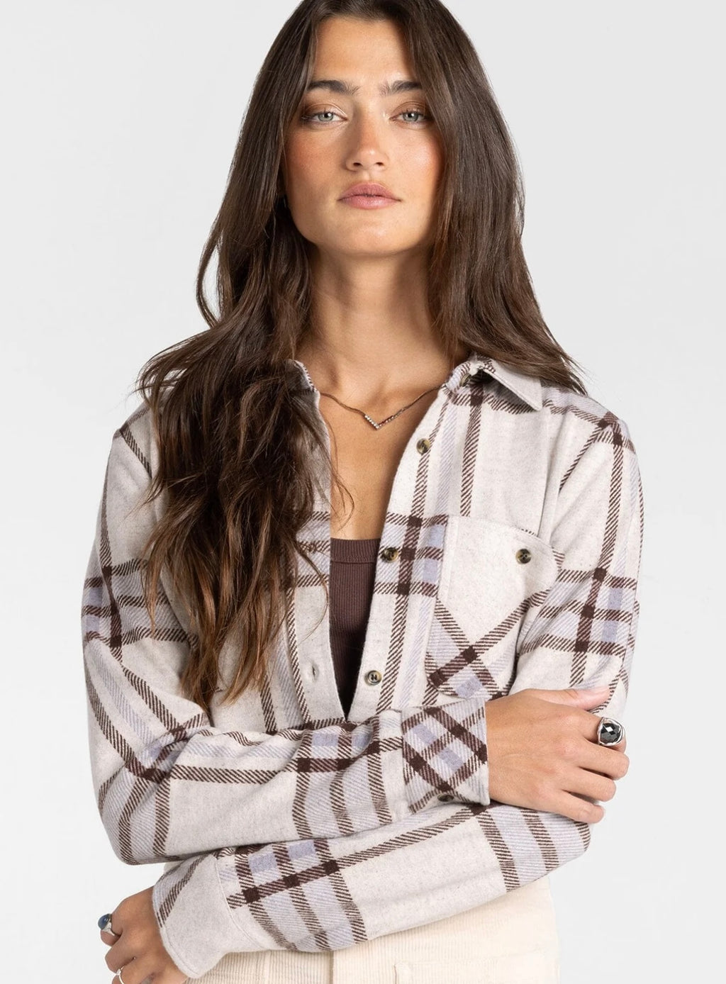 Super Soft Lewis Button Down Plaid Shirt