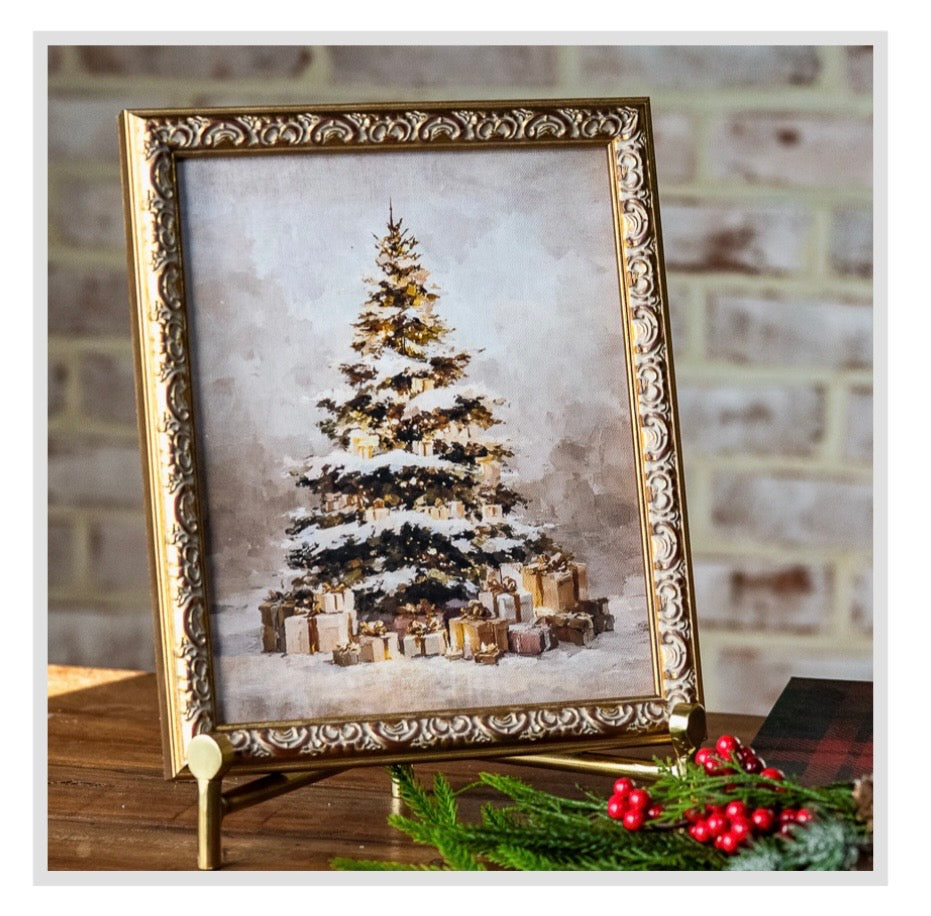 Vintage Christmas Frame 8x10