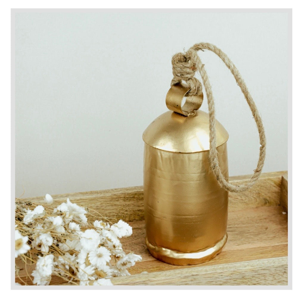 8" Gold Cowbell