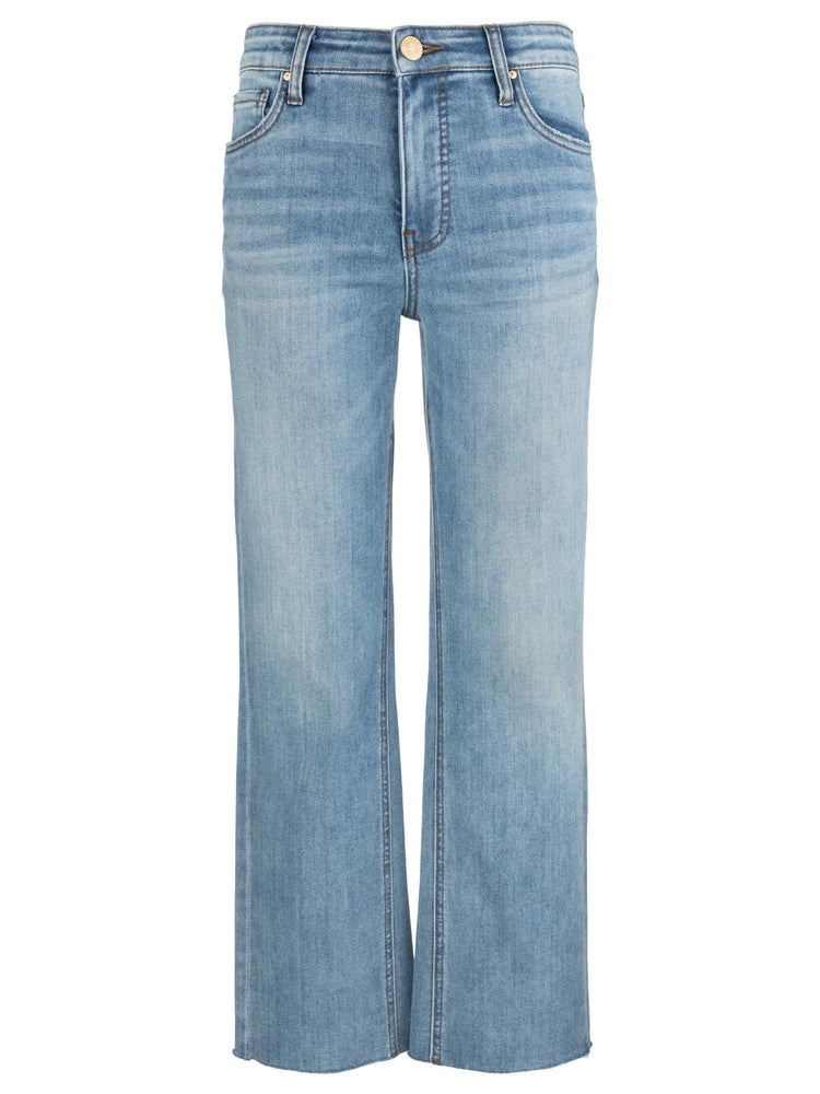 Kut Kelsey High Rise Fab Ab Kick Flare Ankle Jean