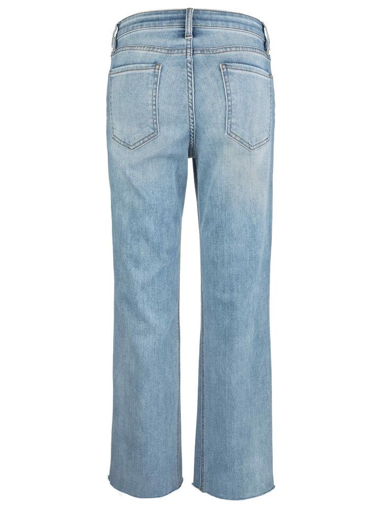 Kut Kelsey High Rise Fab Ab Kick Flare Ankle Jean