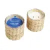 Lake Side 2 Wick Handwoven Candle 12 oz