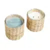 Sea Grass 2 Wick Handwoven Candle 12 oz