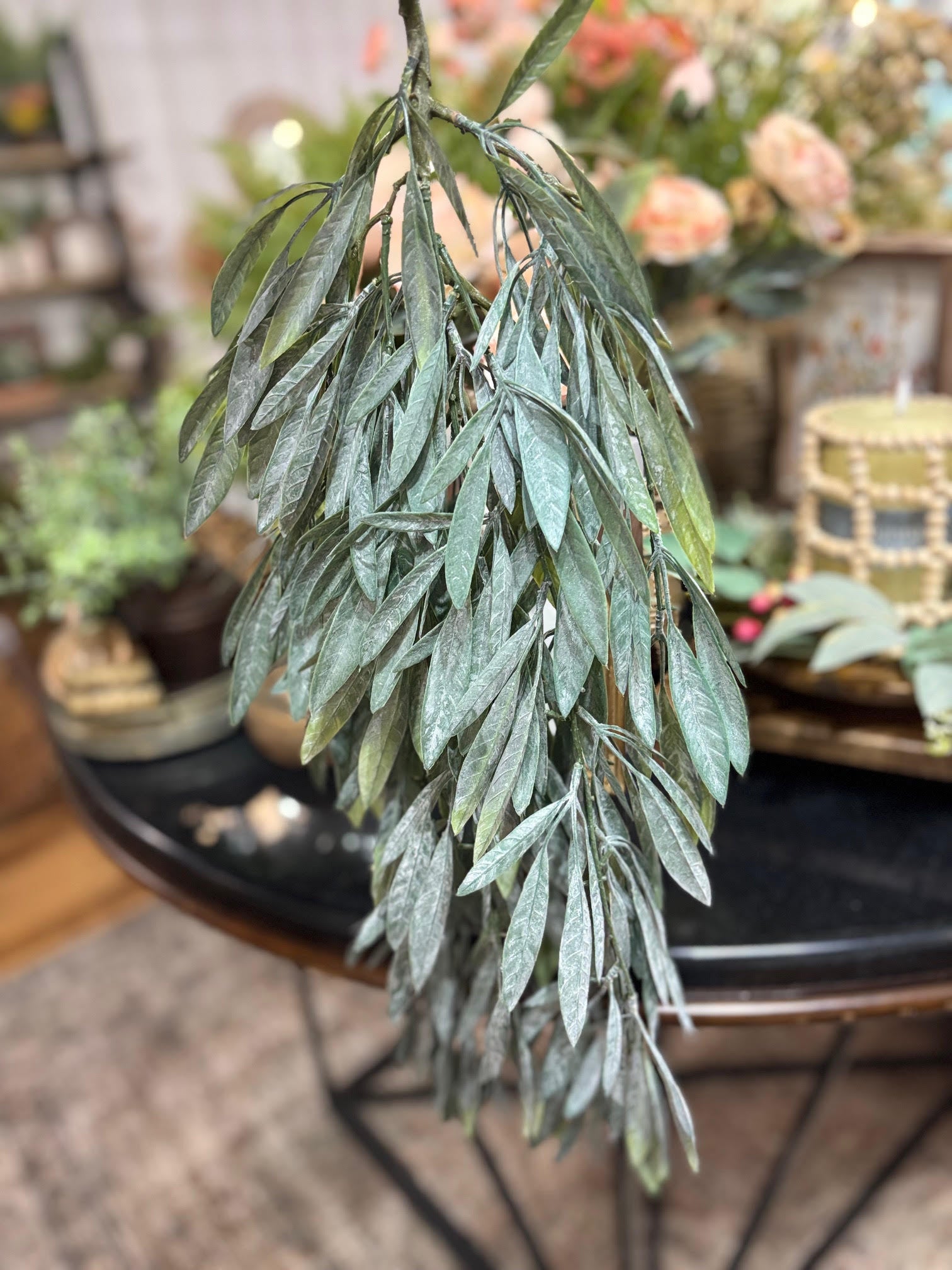 30" eucalyptus Teardrop