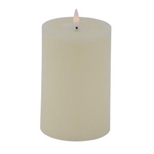 6x4 flameless candle melted