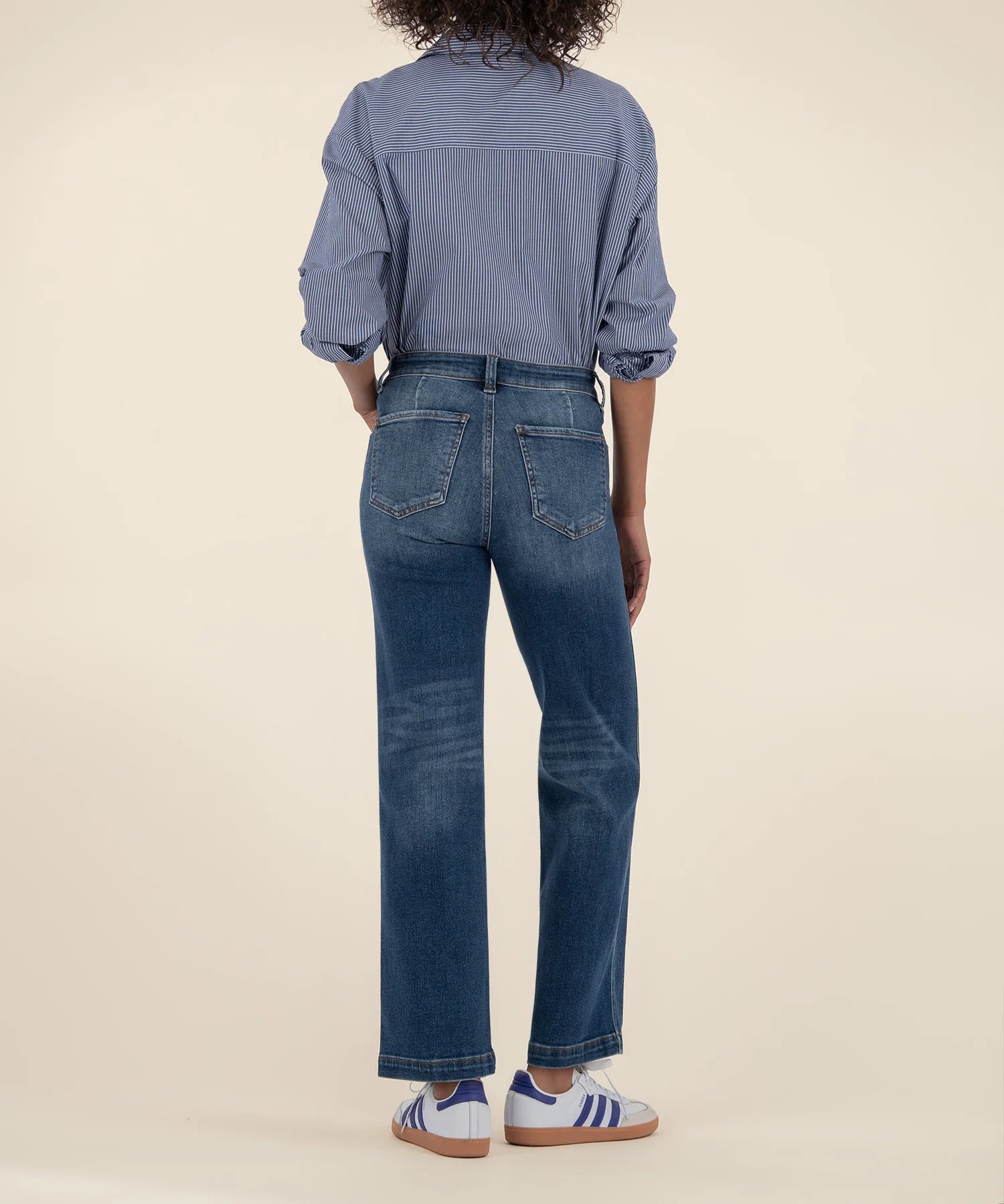 Kut Pattie High Rise Straight Leg Jean