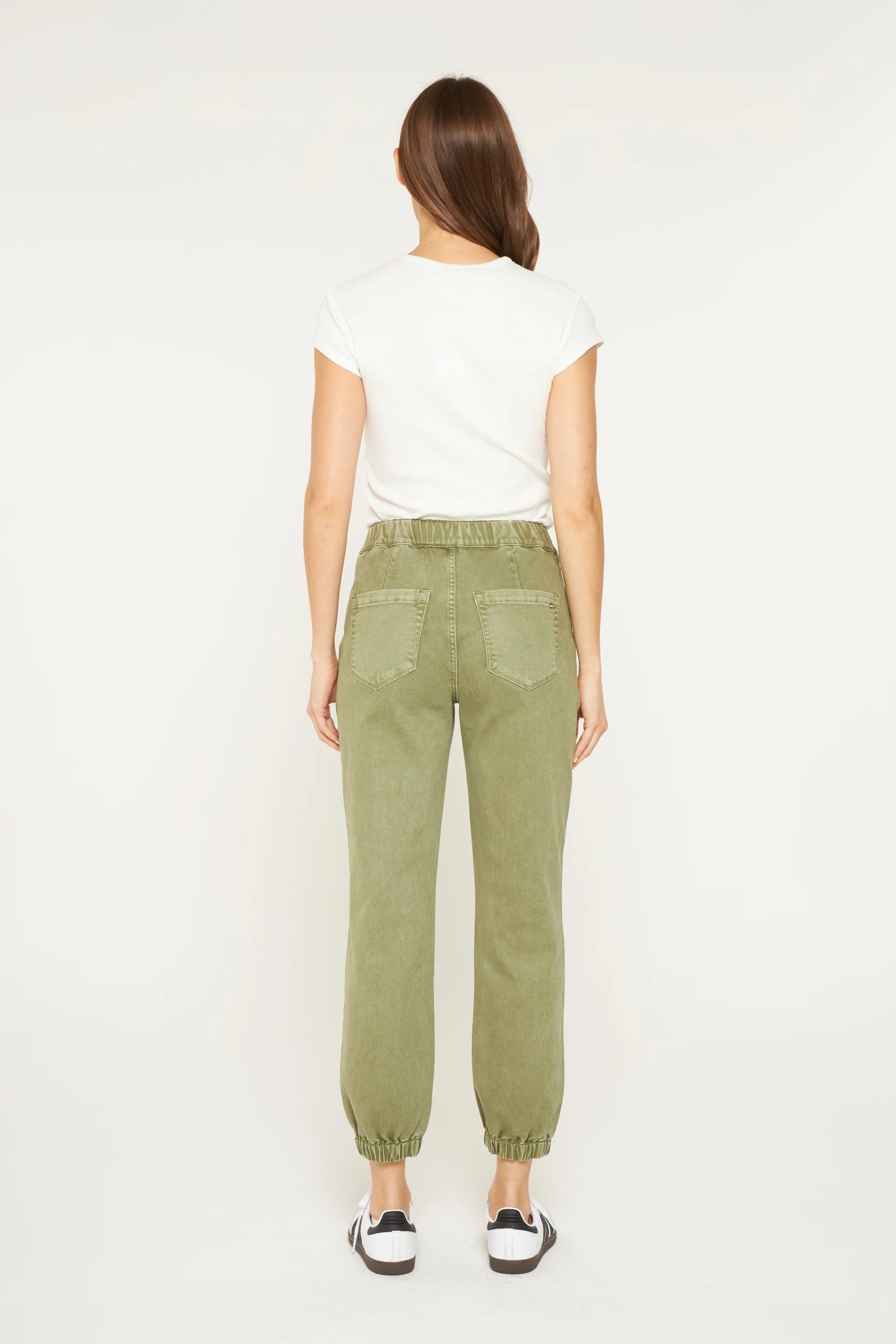 Mica High Rise jogger crop jean