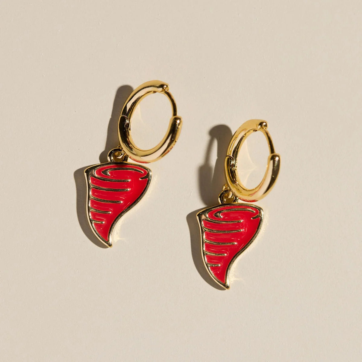 Cyclone Huggies Earrings