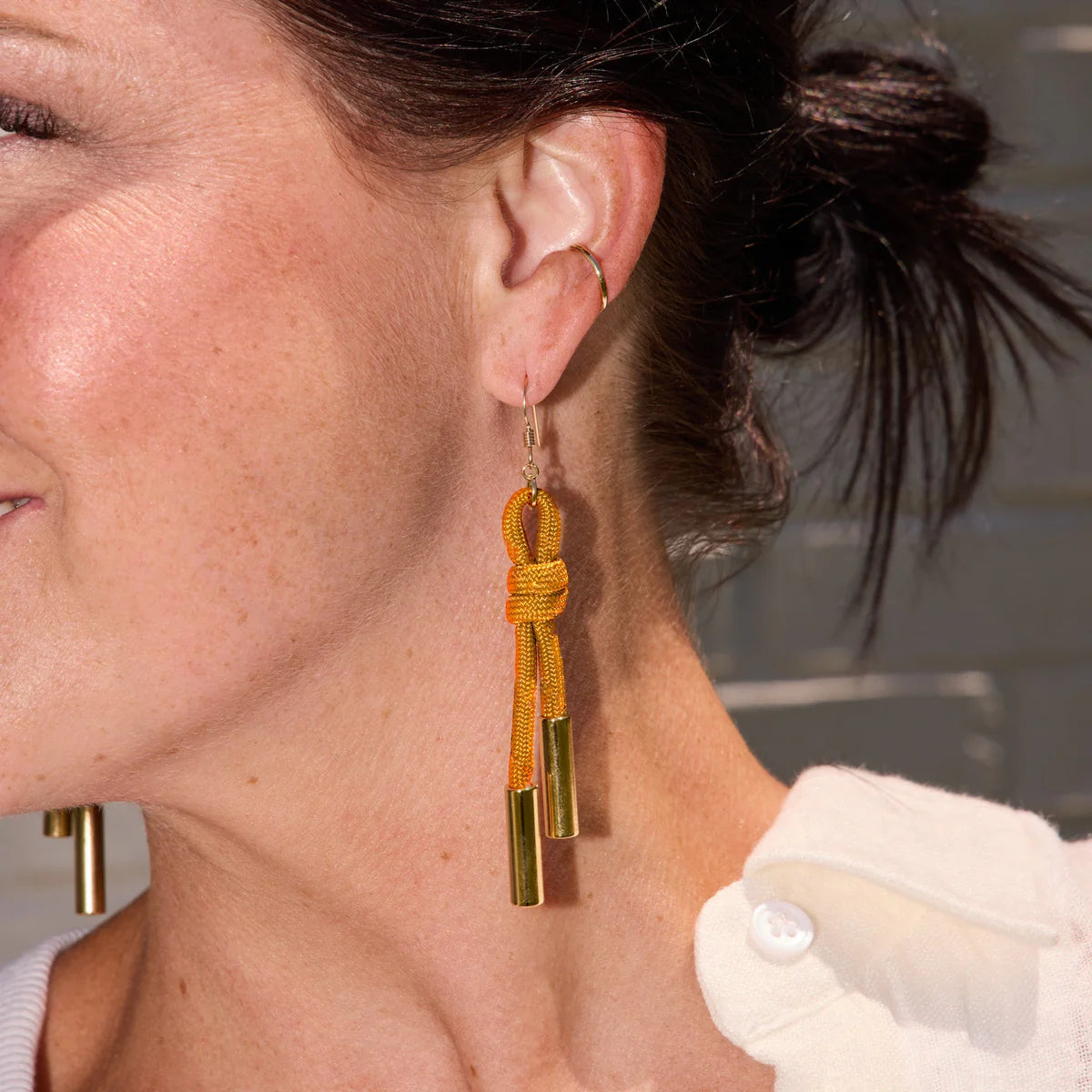 Denver Cord Earring