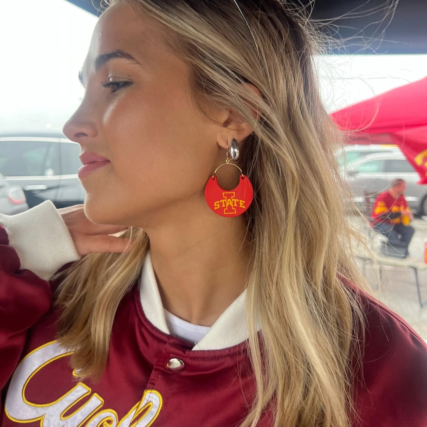 Red State earring