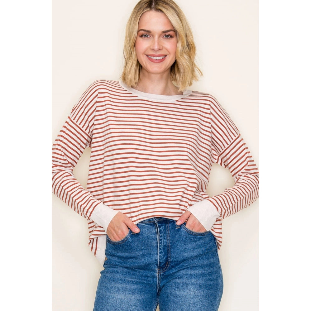 Striped Everyday Pullover Sweater