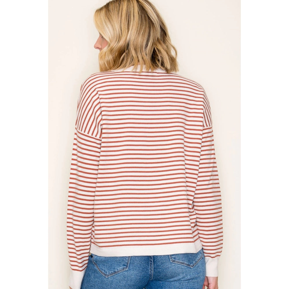 Striped Everyday Pullover Sweater