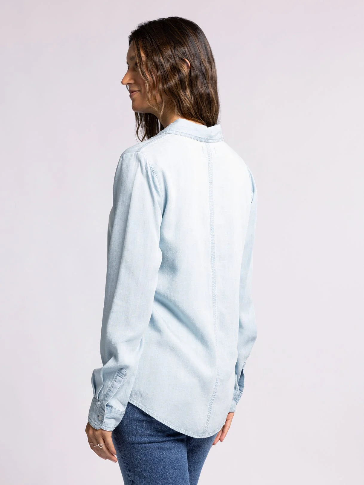 Grace chambray button down shirt