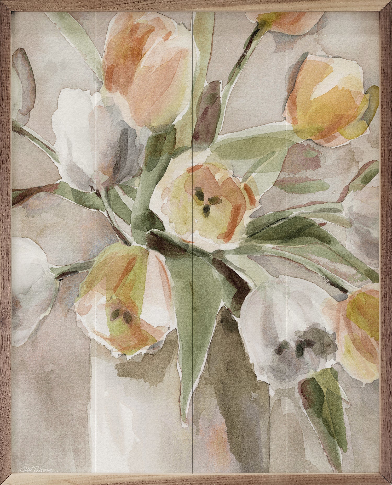Tomorrow's Tulip Wooden Sign 8x10