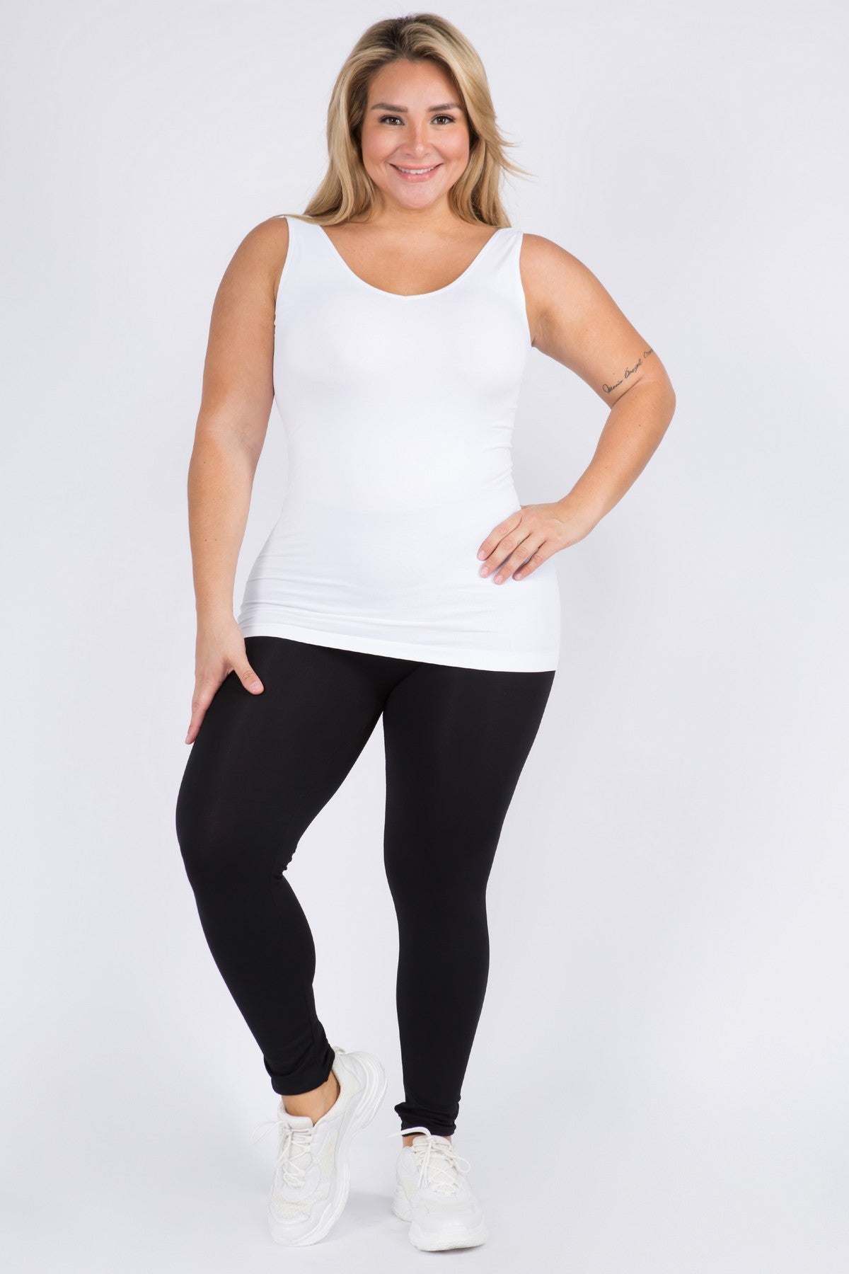 Curvy Reversible Tank Long