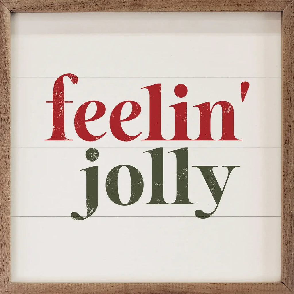 Feelin Jolly White 8x8