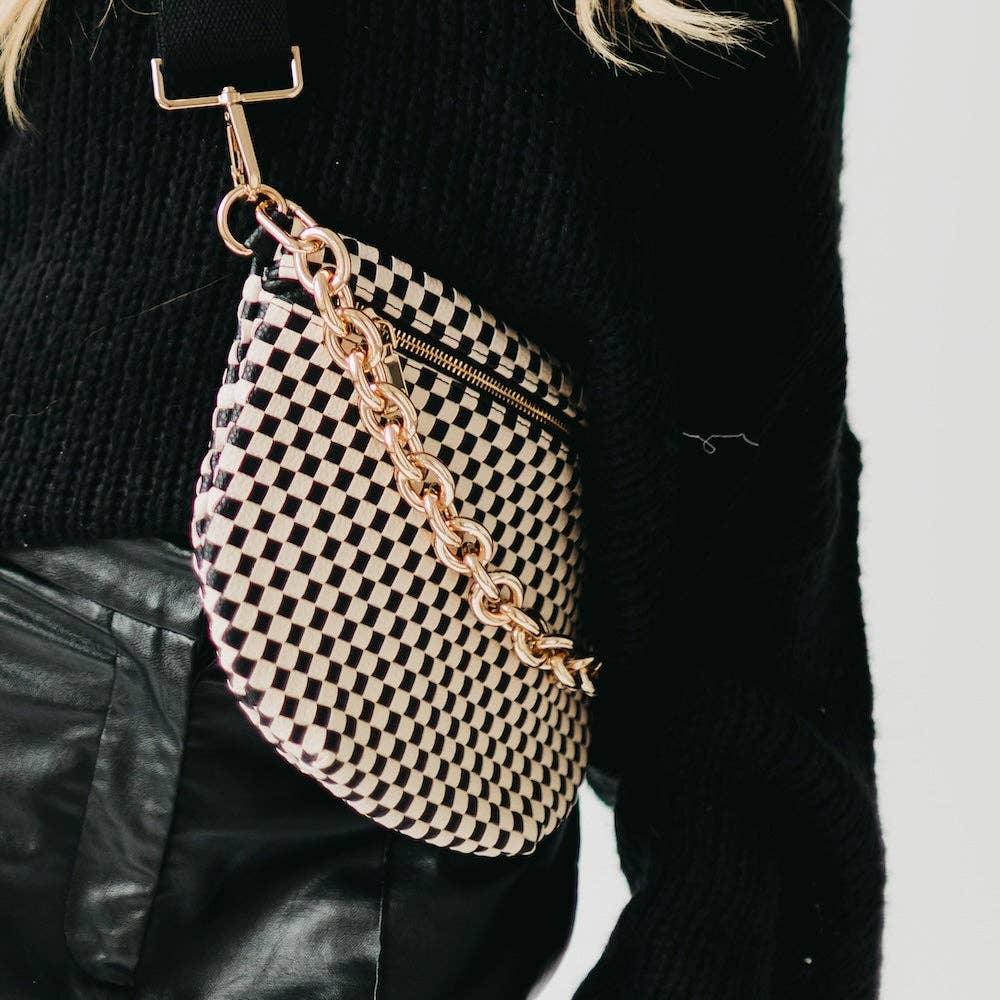 Bold Metal Chain Shoulder Strap