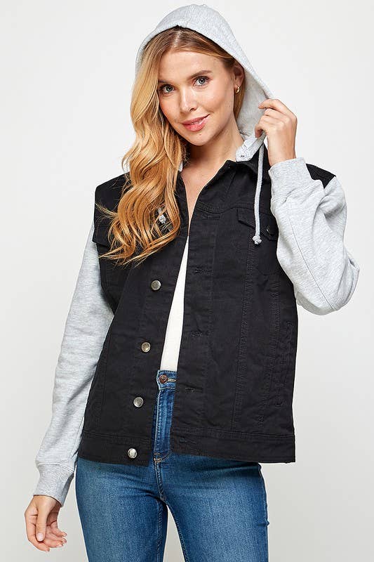 Varsity Denim Jacket