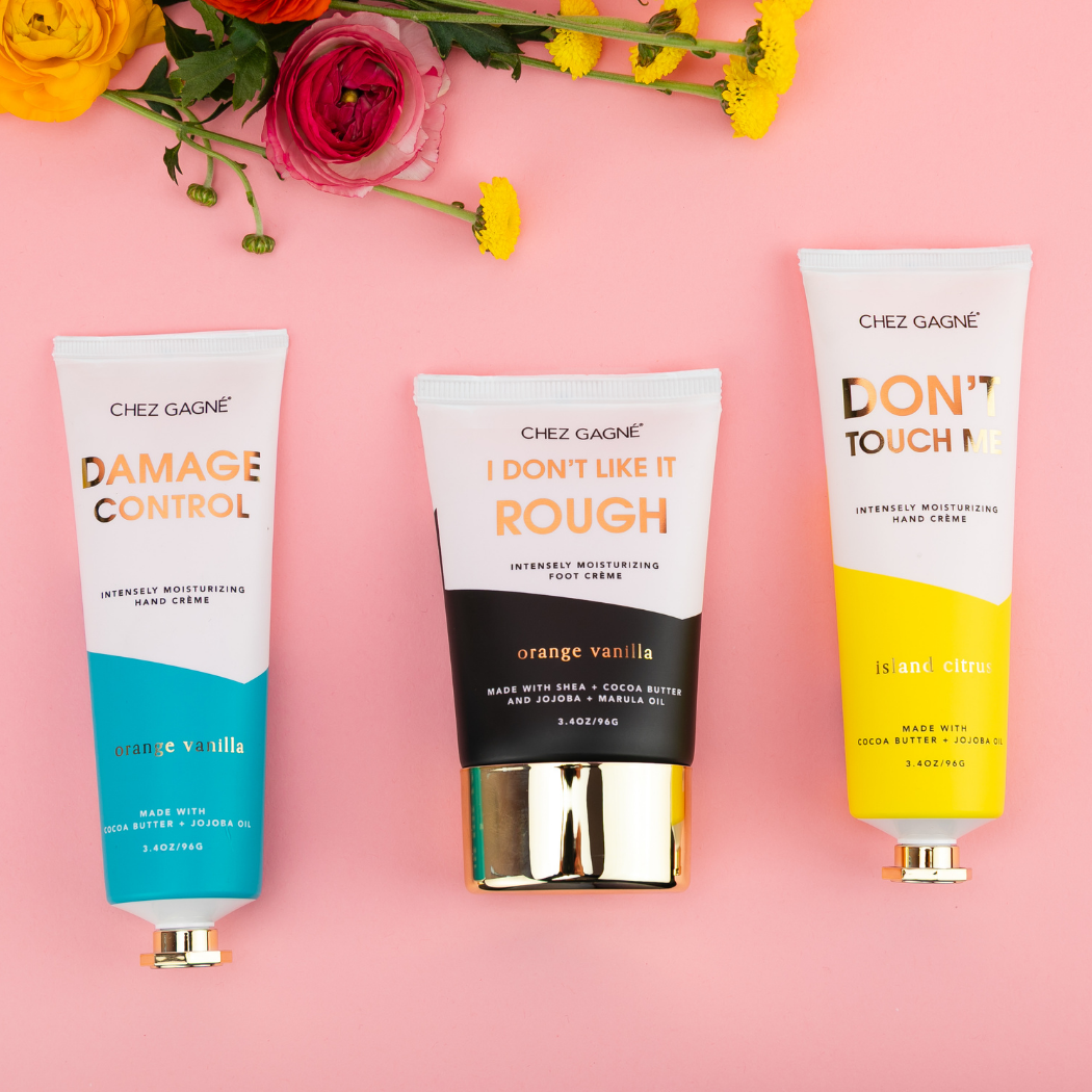 I Don't Like It Rough- Funny Foot Cream Gift, Orange Vanilla
