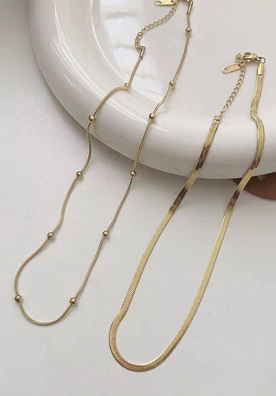 STAINLESS STEEL WATERPROOF TARNISH FREE NECKLACE