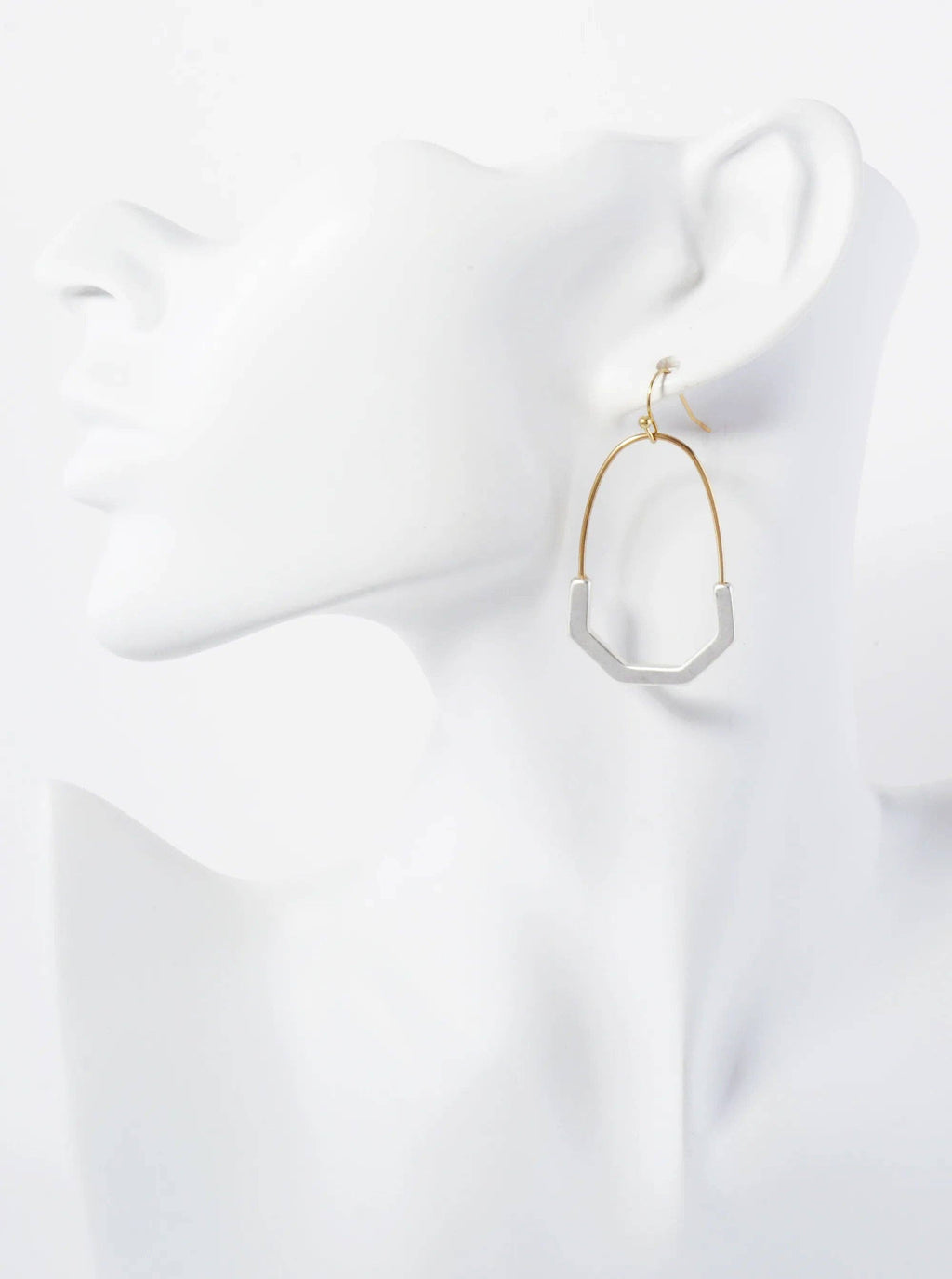 Lightweight Geometric Shape Metal Earrings