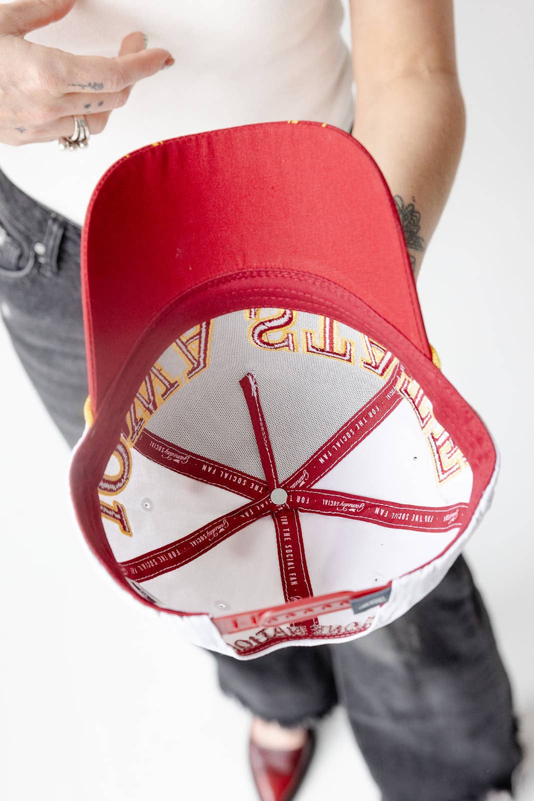 Iowa State Phipps Split Hat 5 Panel Canvas Baseball Hat