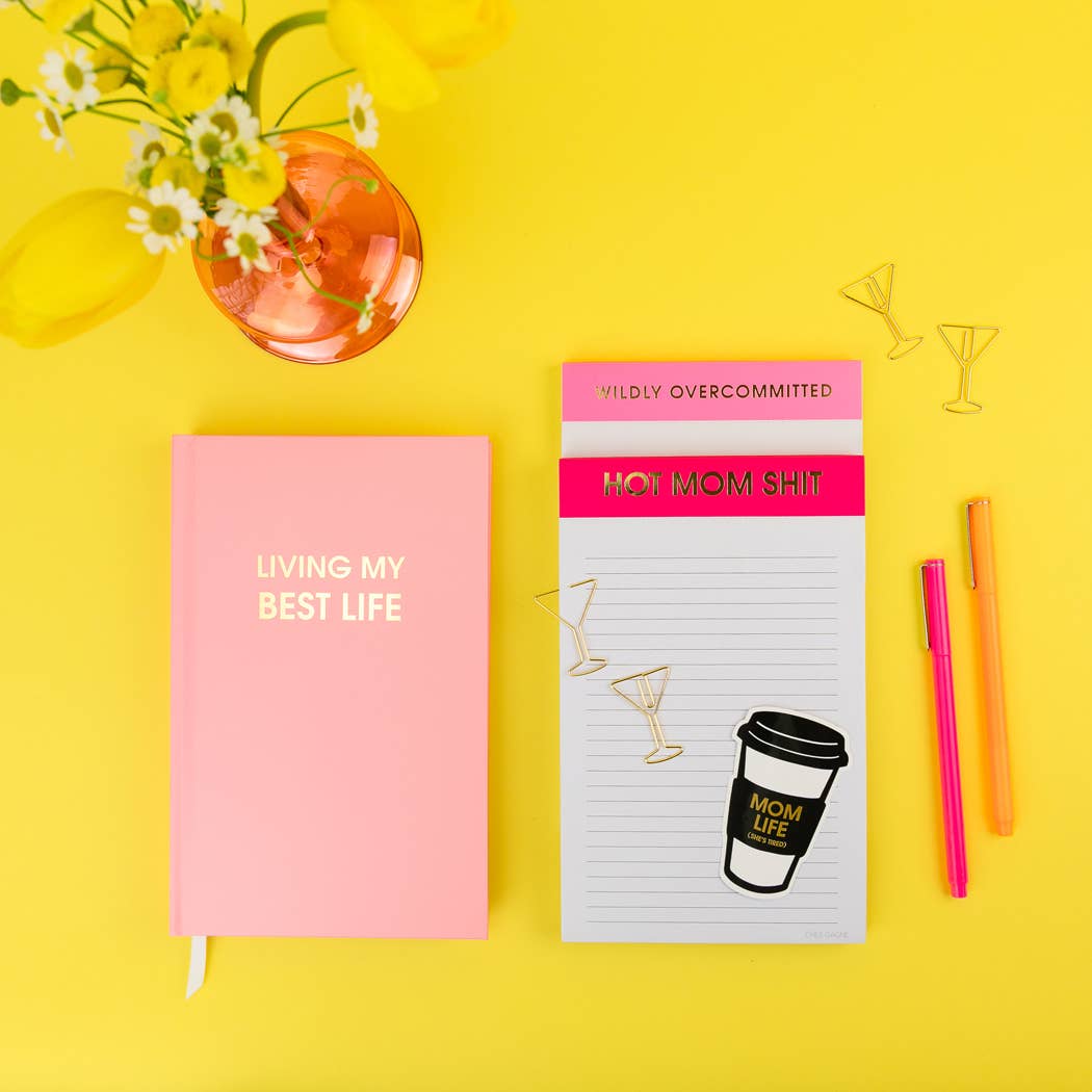 Wildly Overcommitted - Lined Notepad, To-Do List