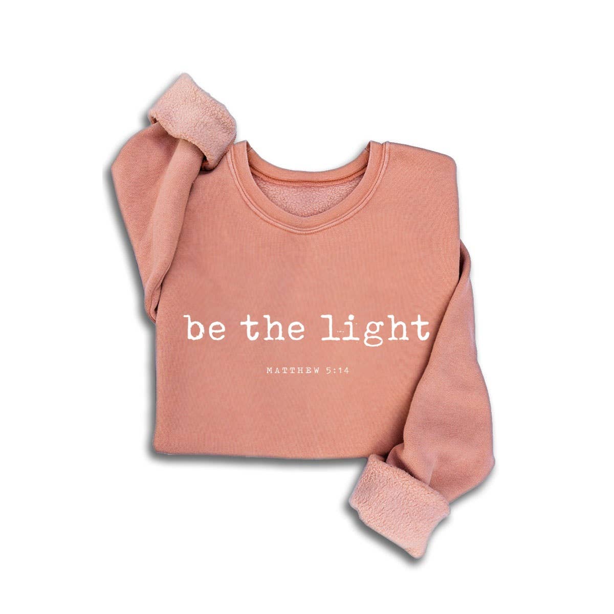 BE THE LIGHT MINERAL SWEATSHIRTS