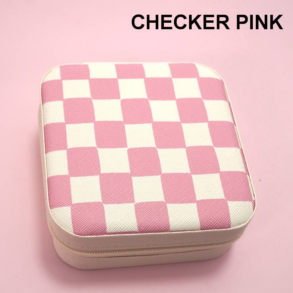 DESIGNED JEWELRY ORGANIZER TRAVEL BOX CASE
