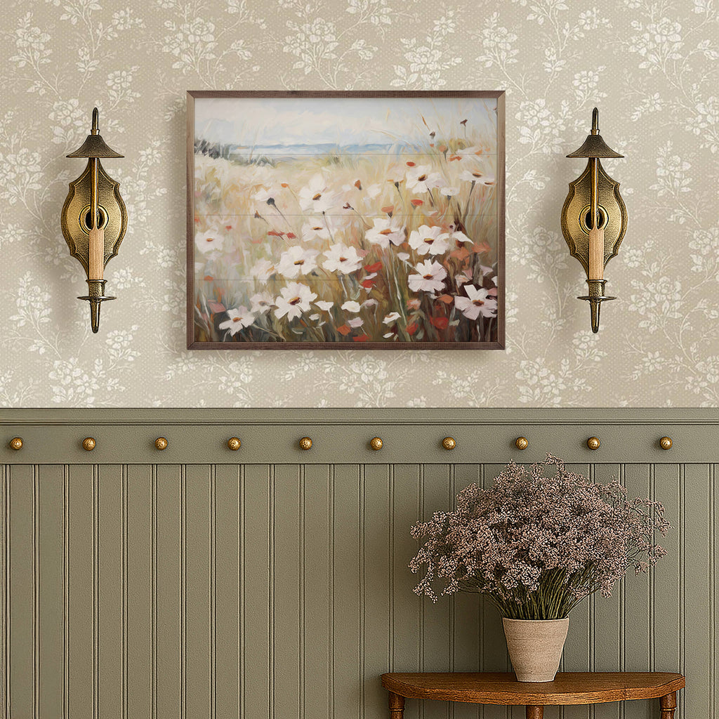 Poppies And Daisies By Accent Art Studio 10x8