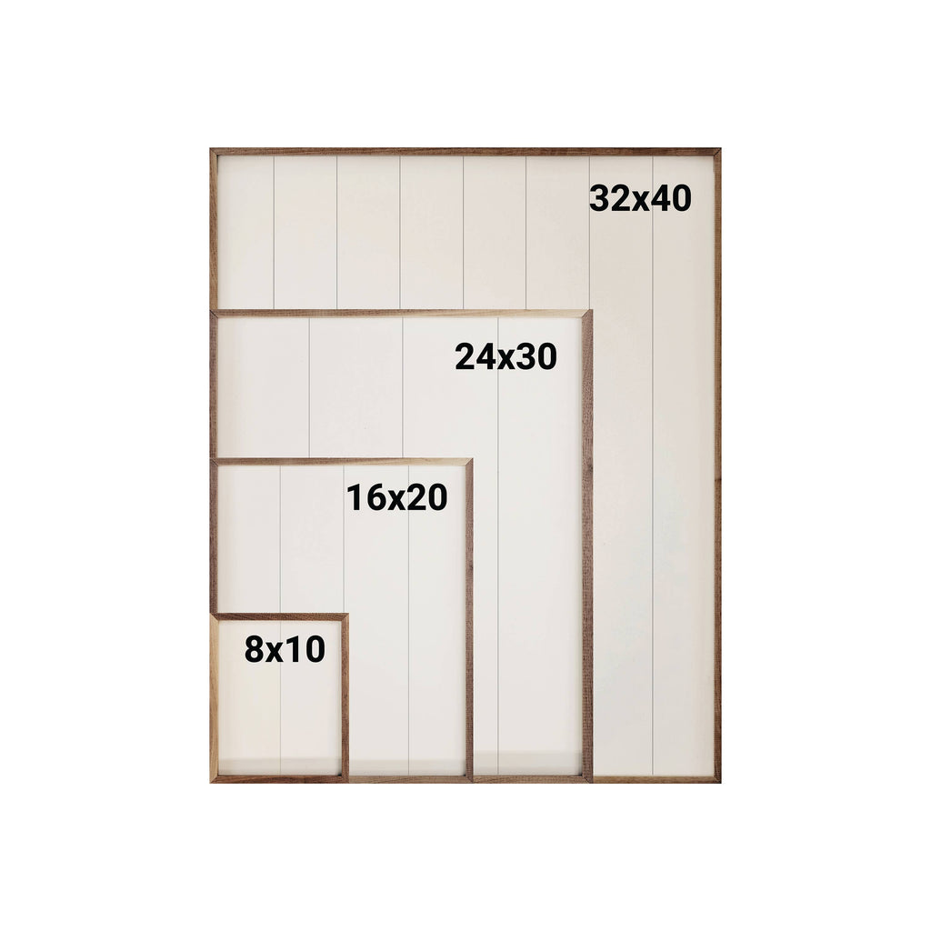 My Favorite Picks 1 Wooden Sign 8 x 10