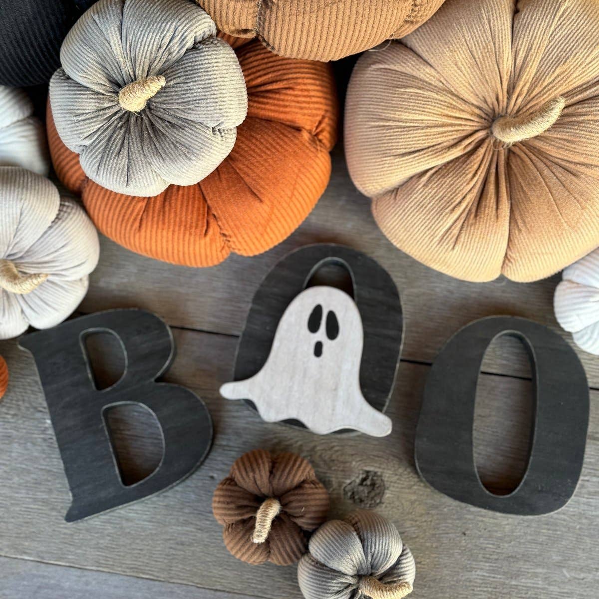 Ghosty BOO Halloween Letters