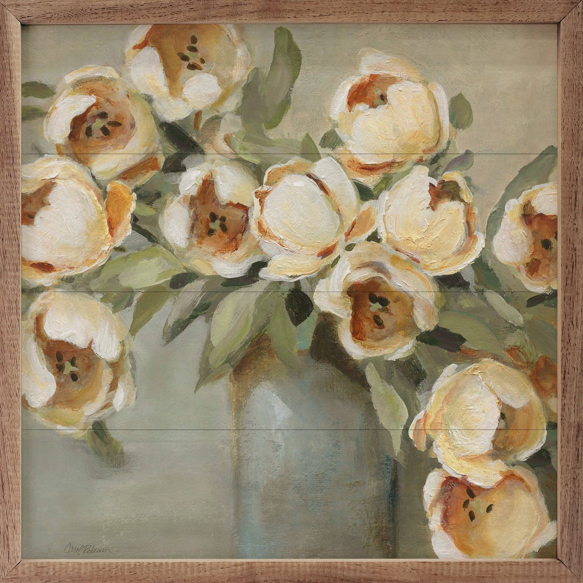 Brilliant Tulips By Carol Robinson 8x8