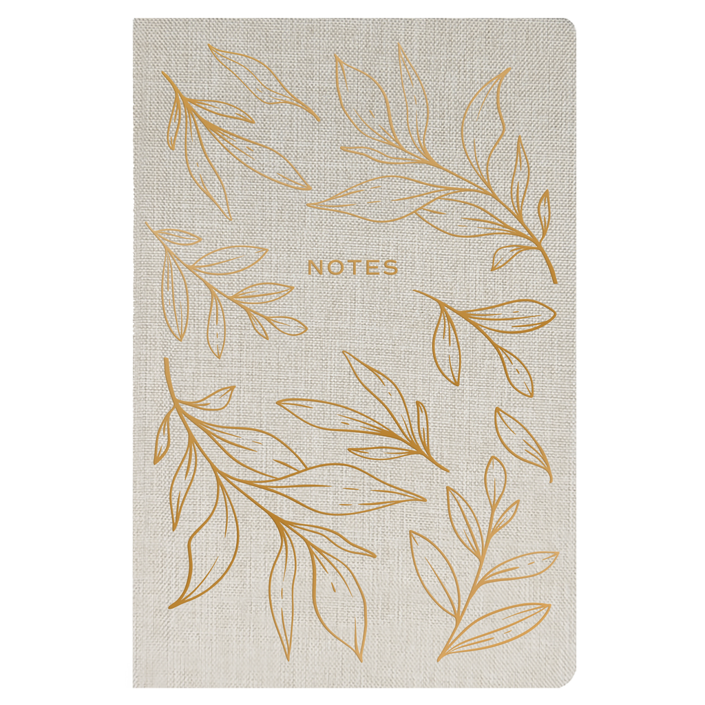 Gold Leaves Notes Journal - Stationery & Gifts