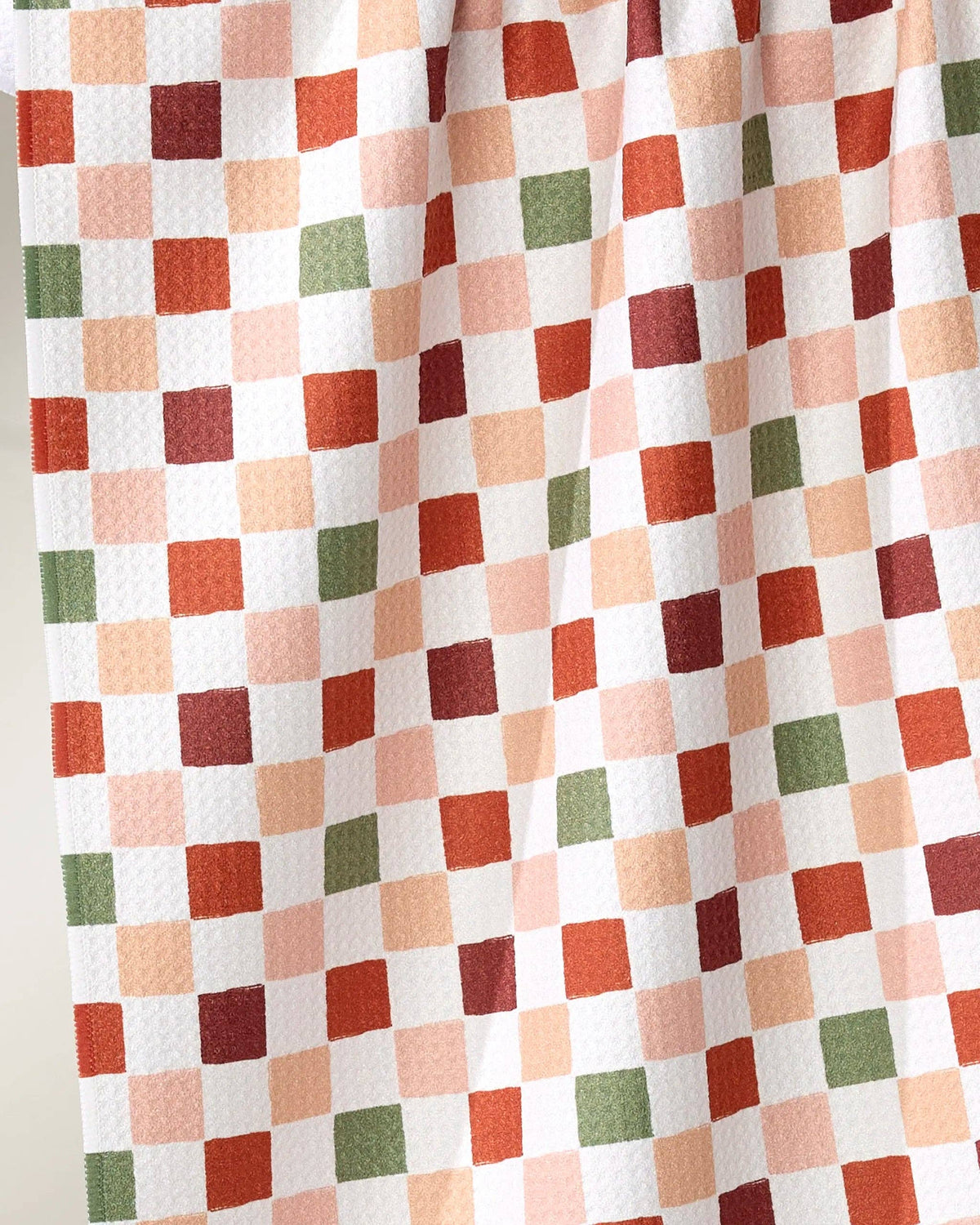 Cozy Check Tea Towel