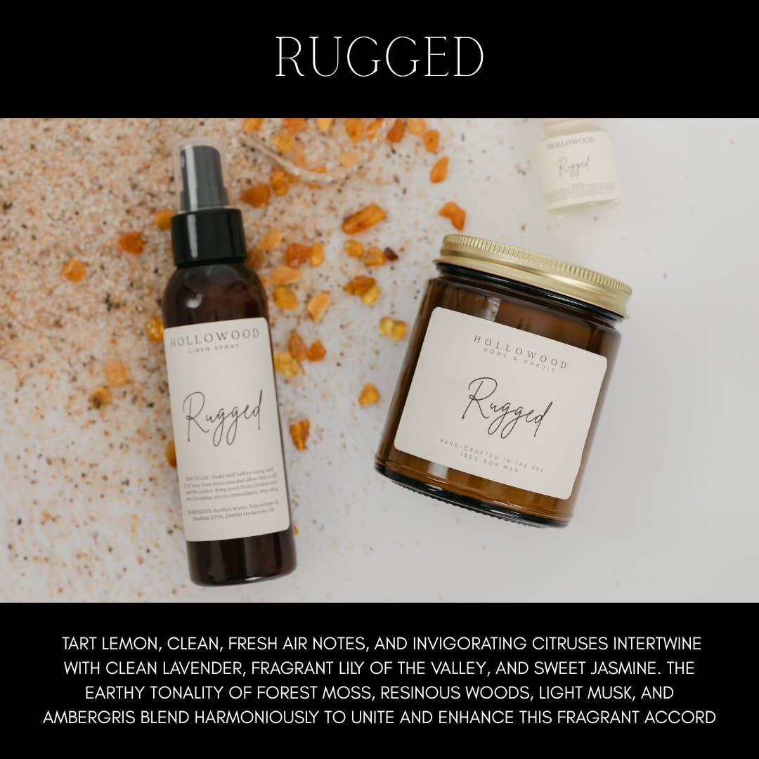 RUGGED | MEN’S COLLECTION | CANDLE
