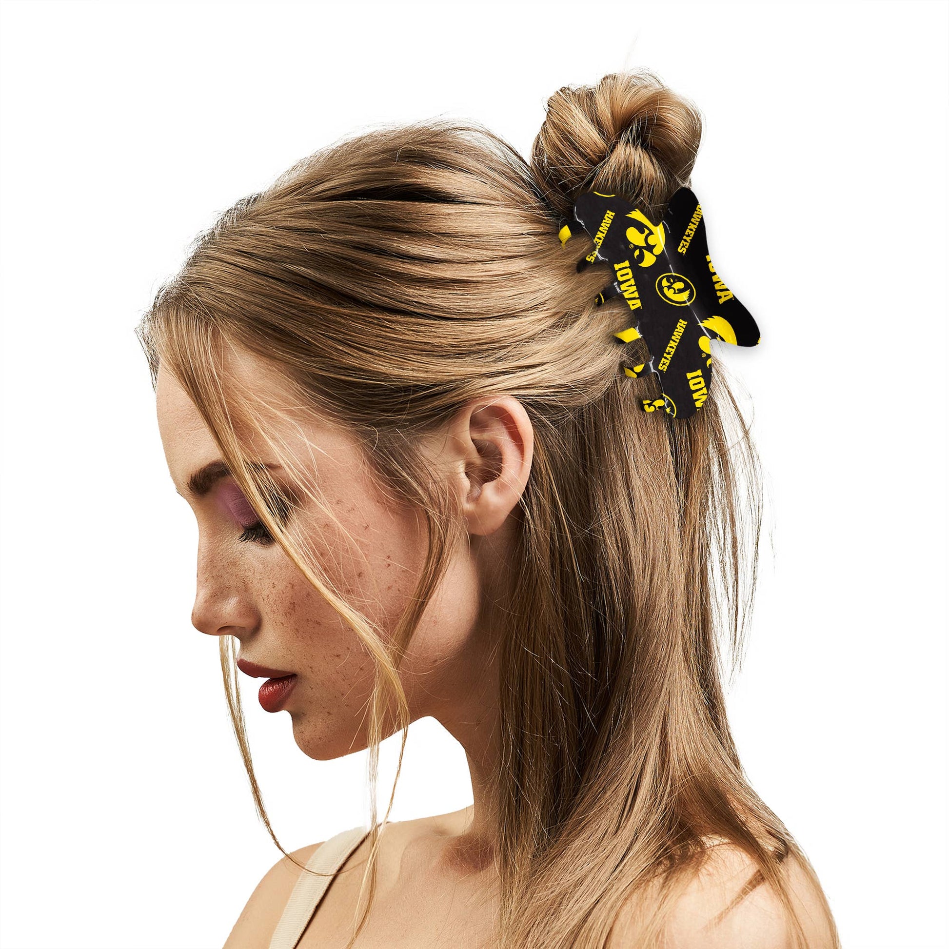NCAA Iowa Hawkeyes Team Hair Claw