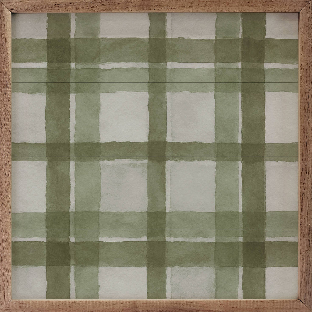 Hearthside Plaid Green 12x12
