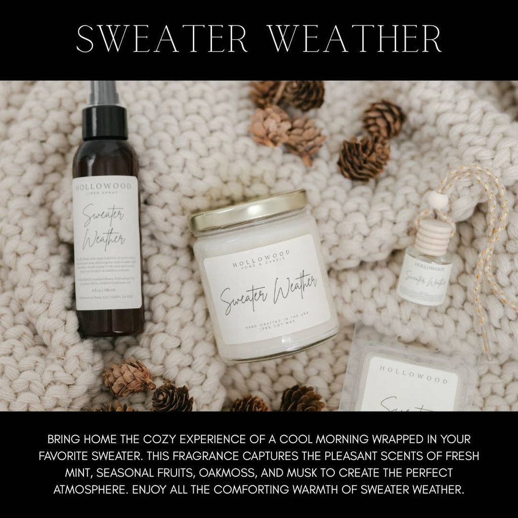 SWEATER WEATHER | FALL | 8 OZ CANDLE