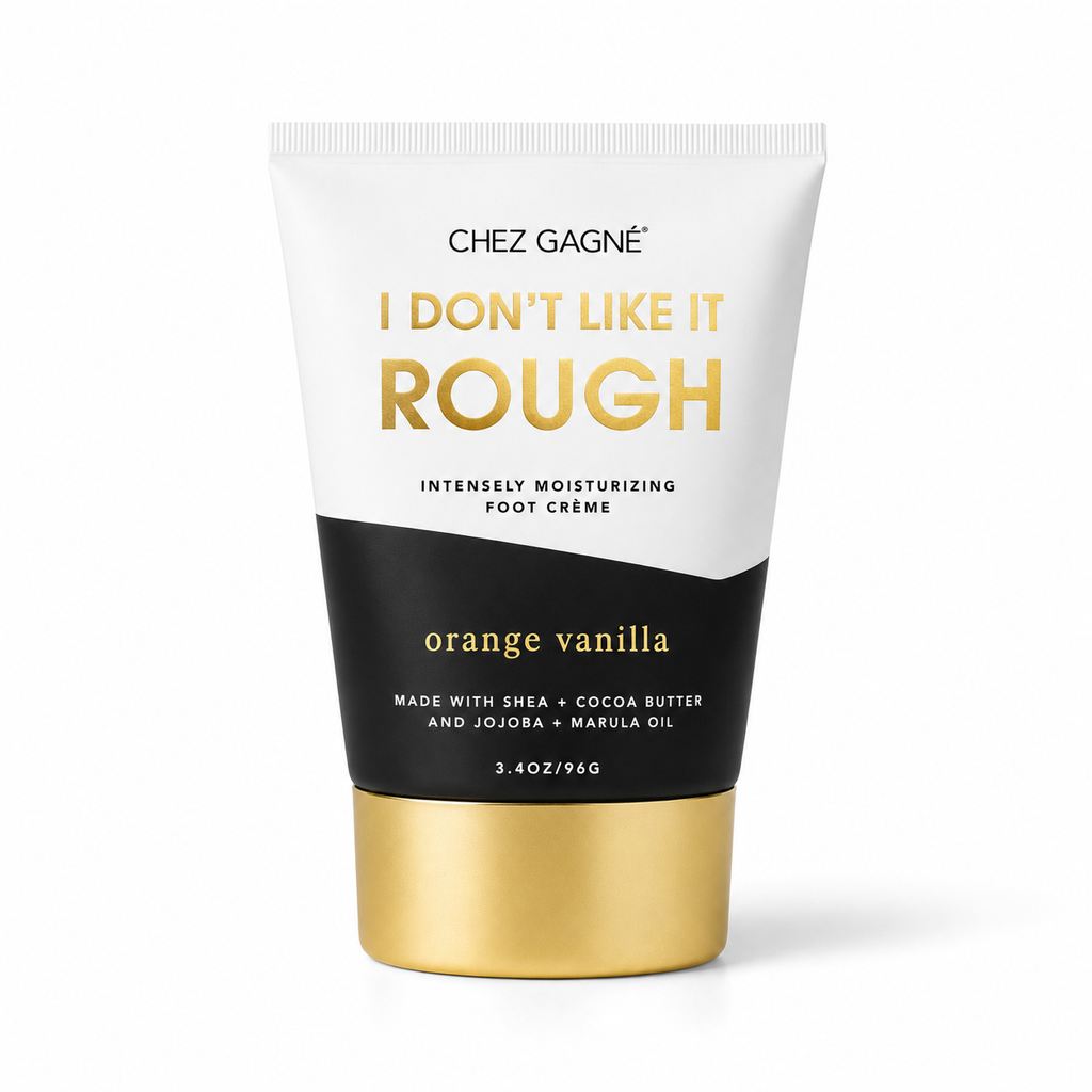 I Don't Like It Rough- Funny Foot Cream Gift, Orange Vanilla