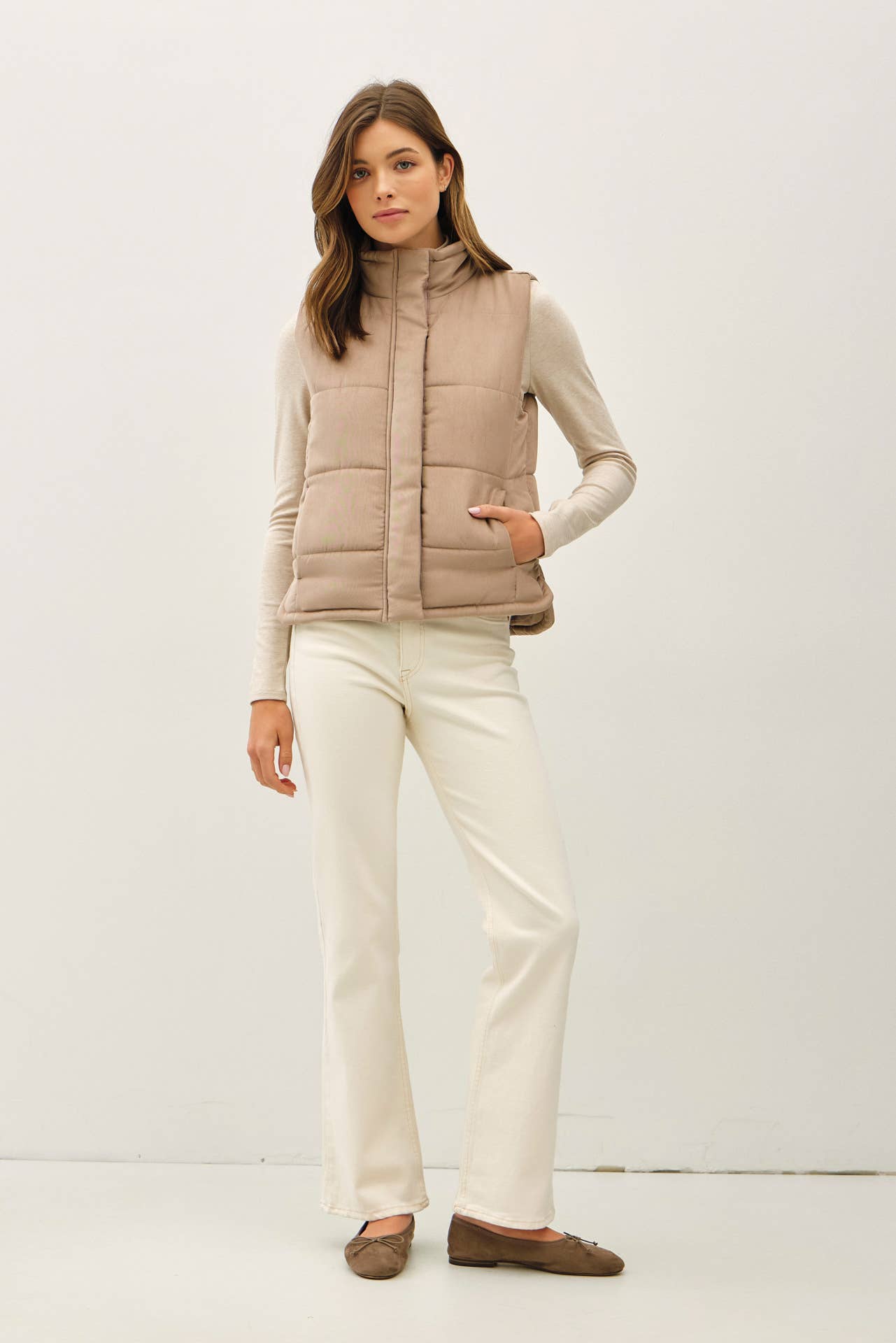 Quilted Puffer Vest