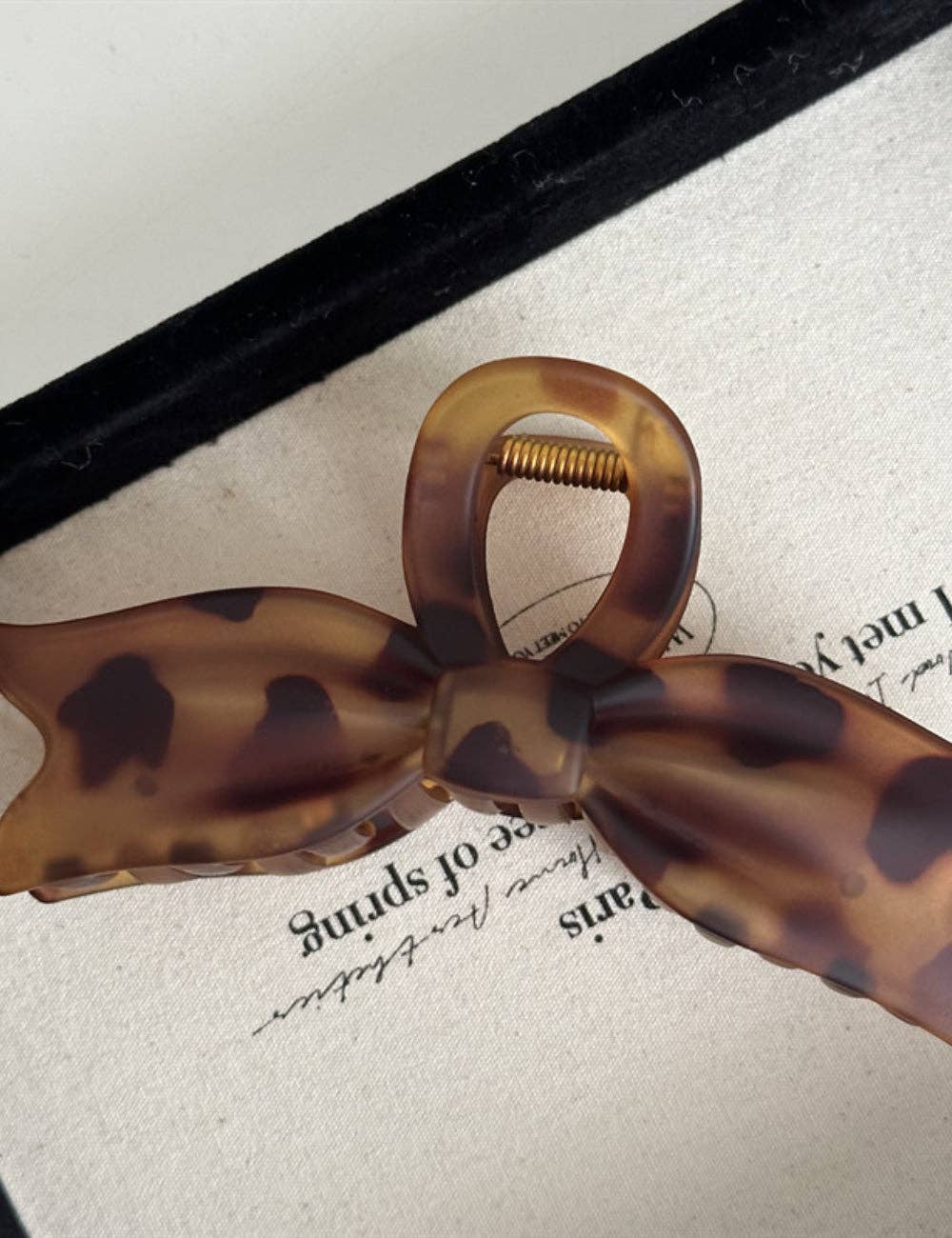 Ladies Simple Fashionable Bow Hair Clip