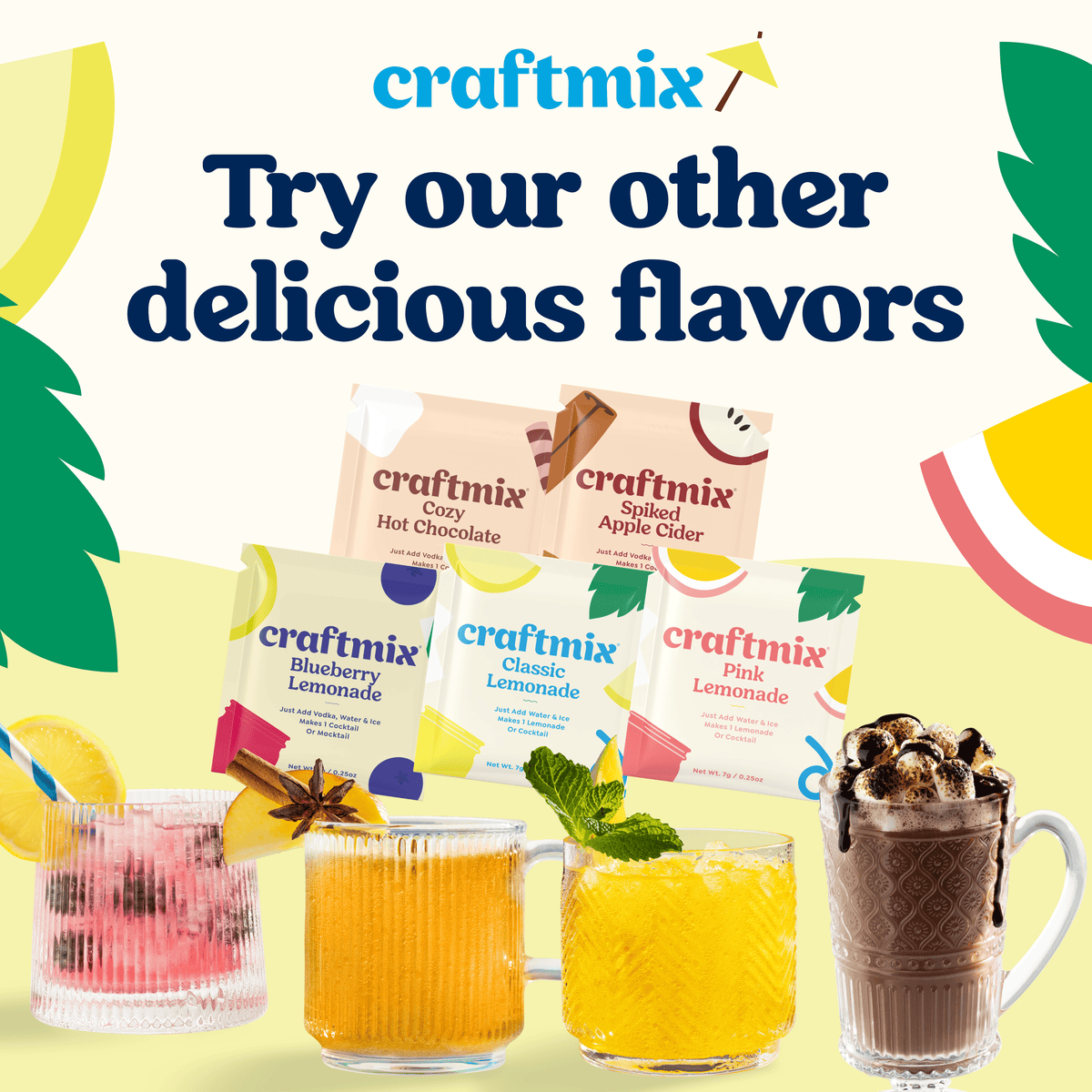 Cozy Hot Chocolate & Cocktail Mixer - Single Packets