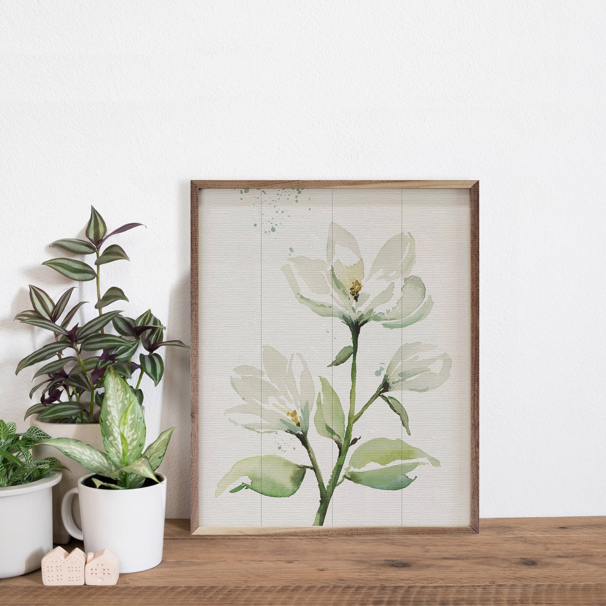 Sweet Magnolia Wooden Sign 8x10