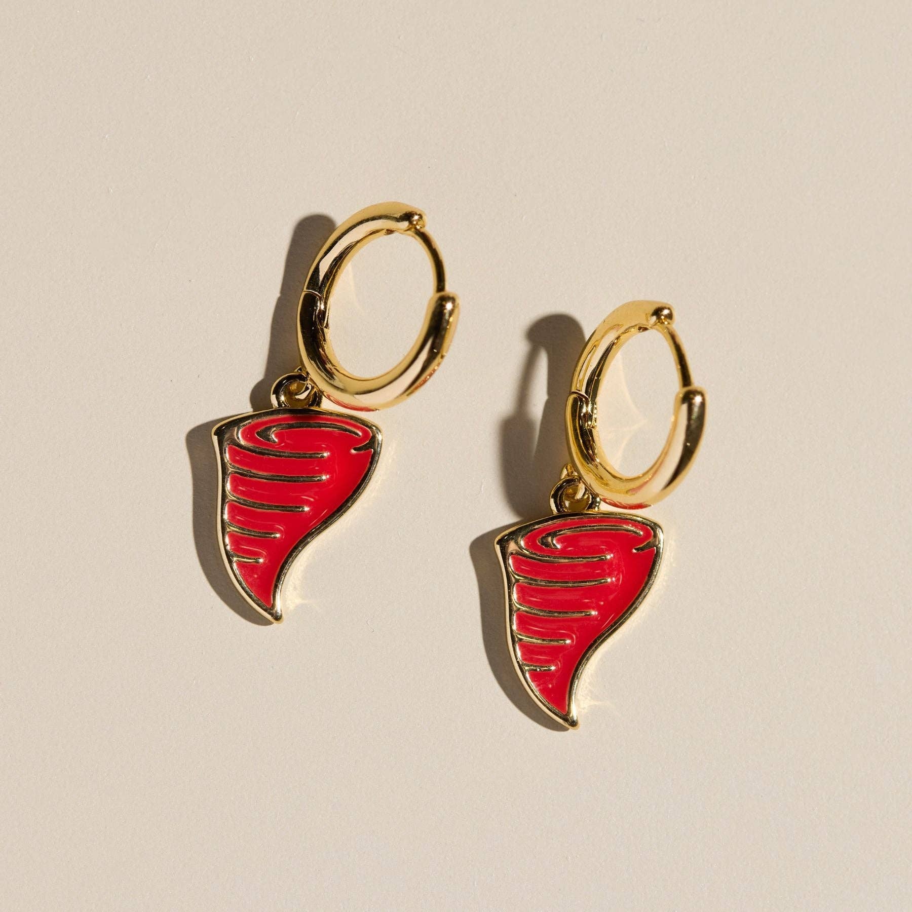 Iowa State University Cyclone Huggie Earrings