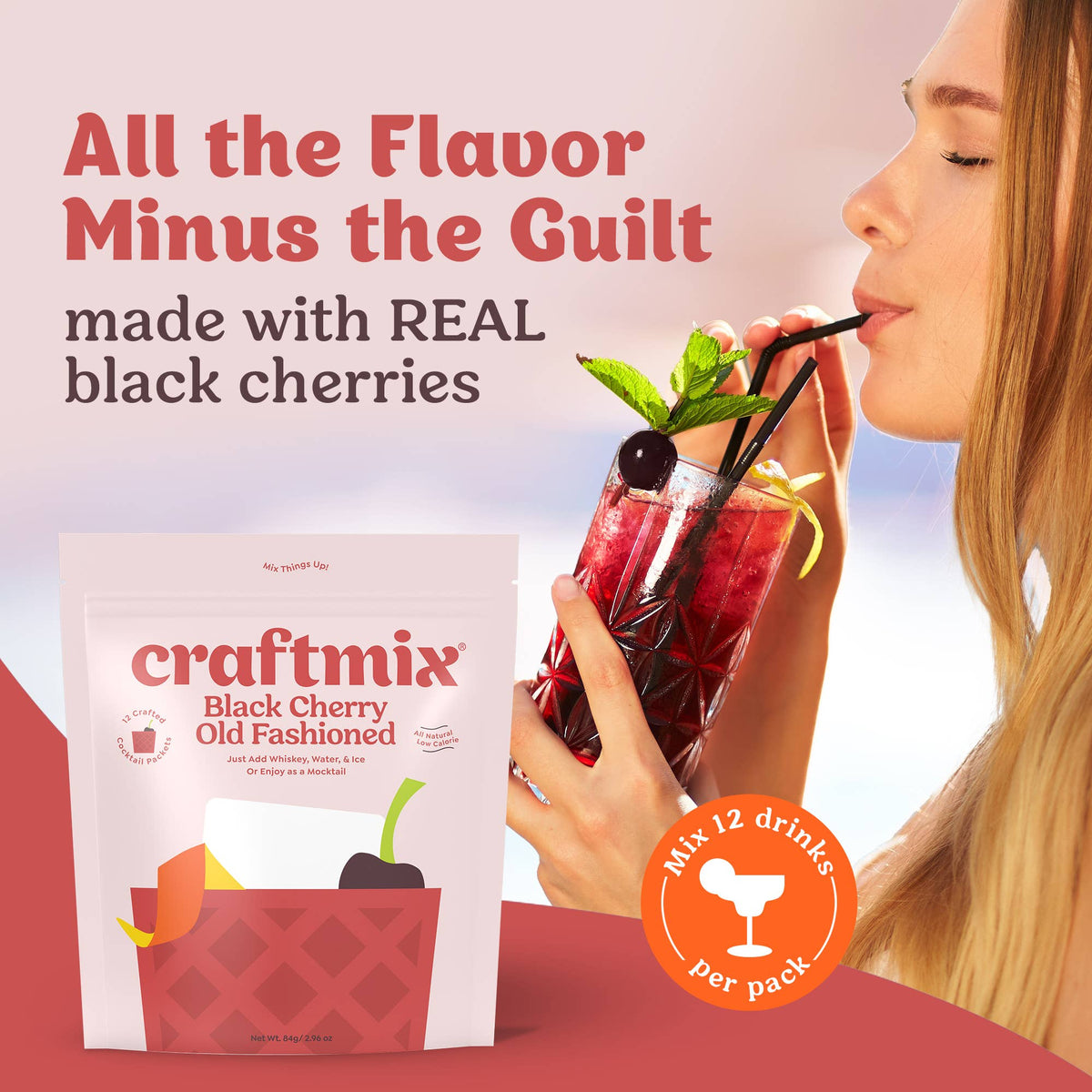Black Cherry Old Fashioned Mixer